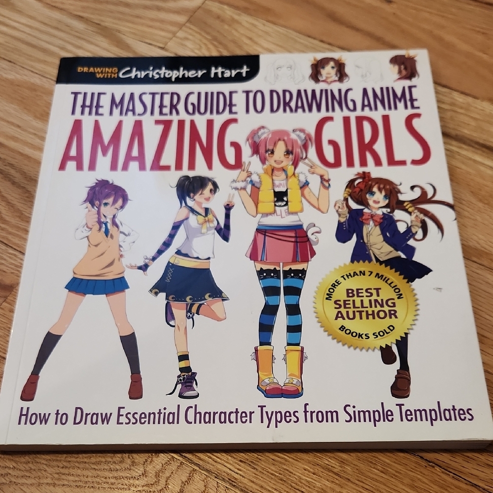 The Master Guide to Drawing Anime Amazing Girls Book